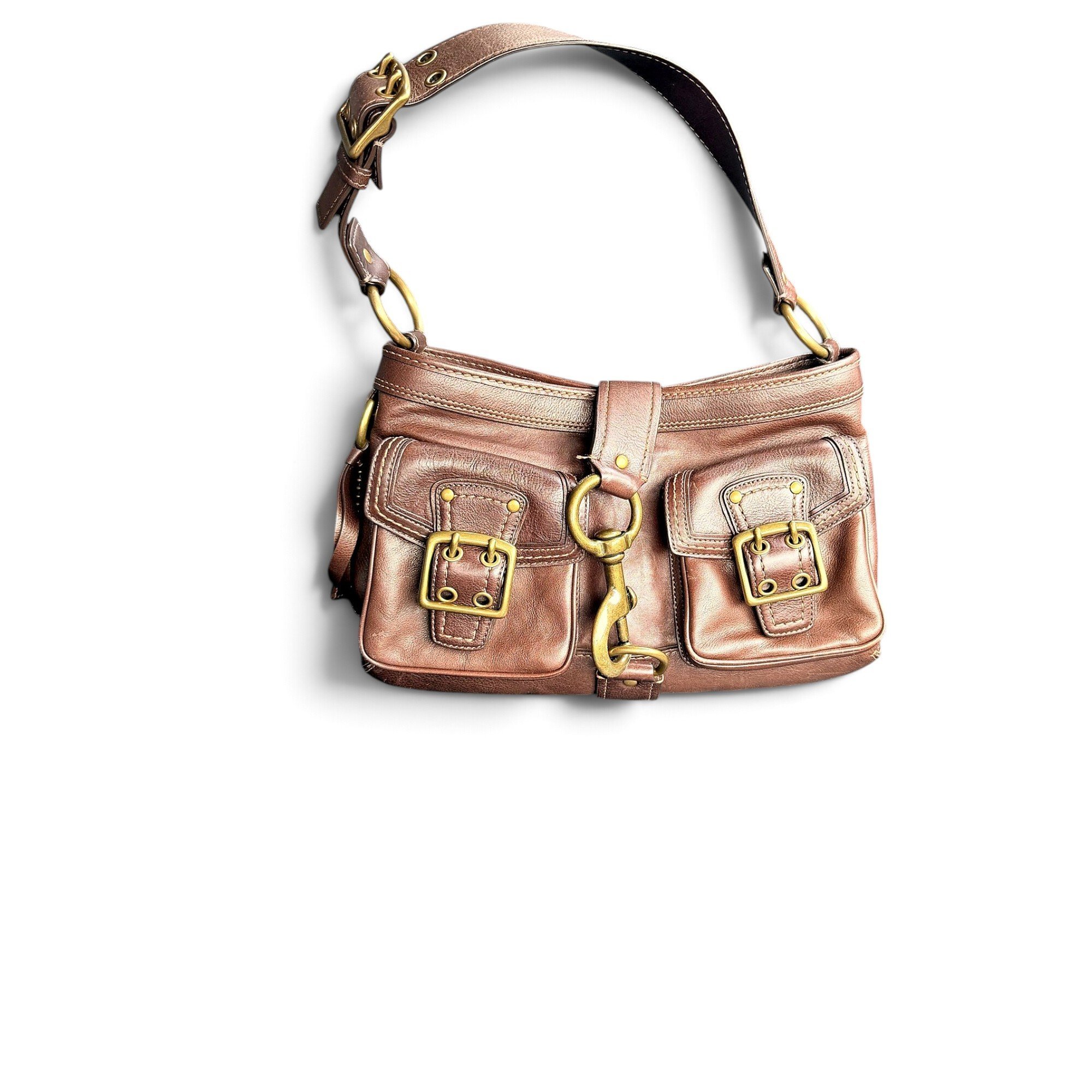 Leather handbag
