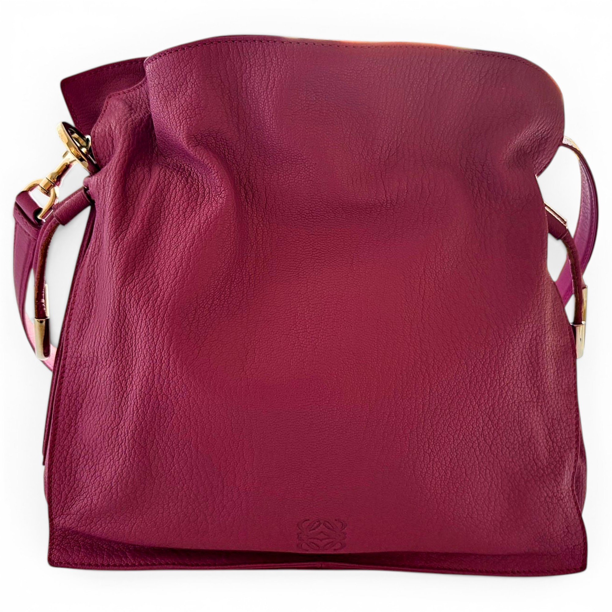 Flamenco leather crossbody bag