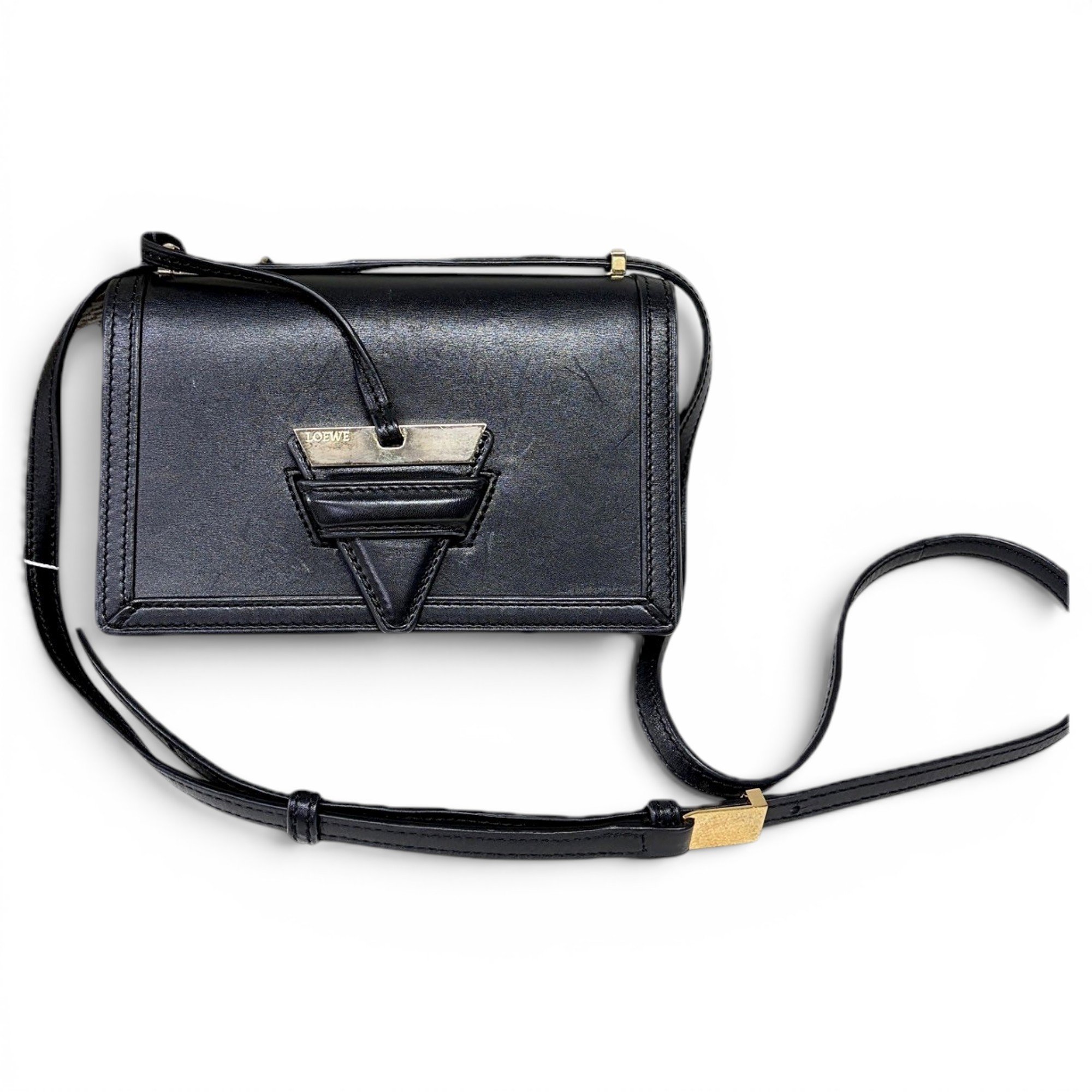 Barcelona leather handbag