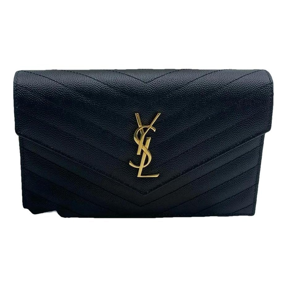 Envelope leather crossbody bag
