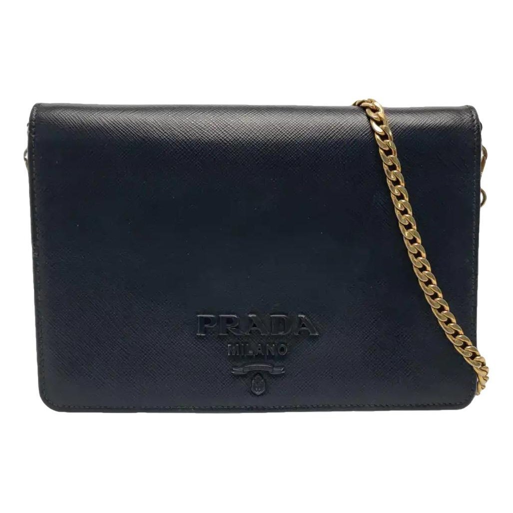 Leather crossbody bag