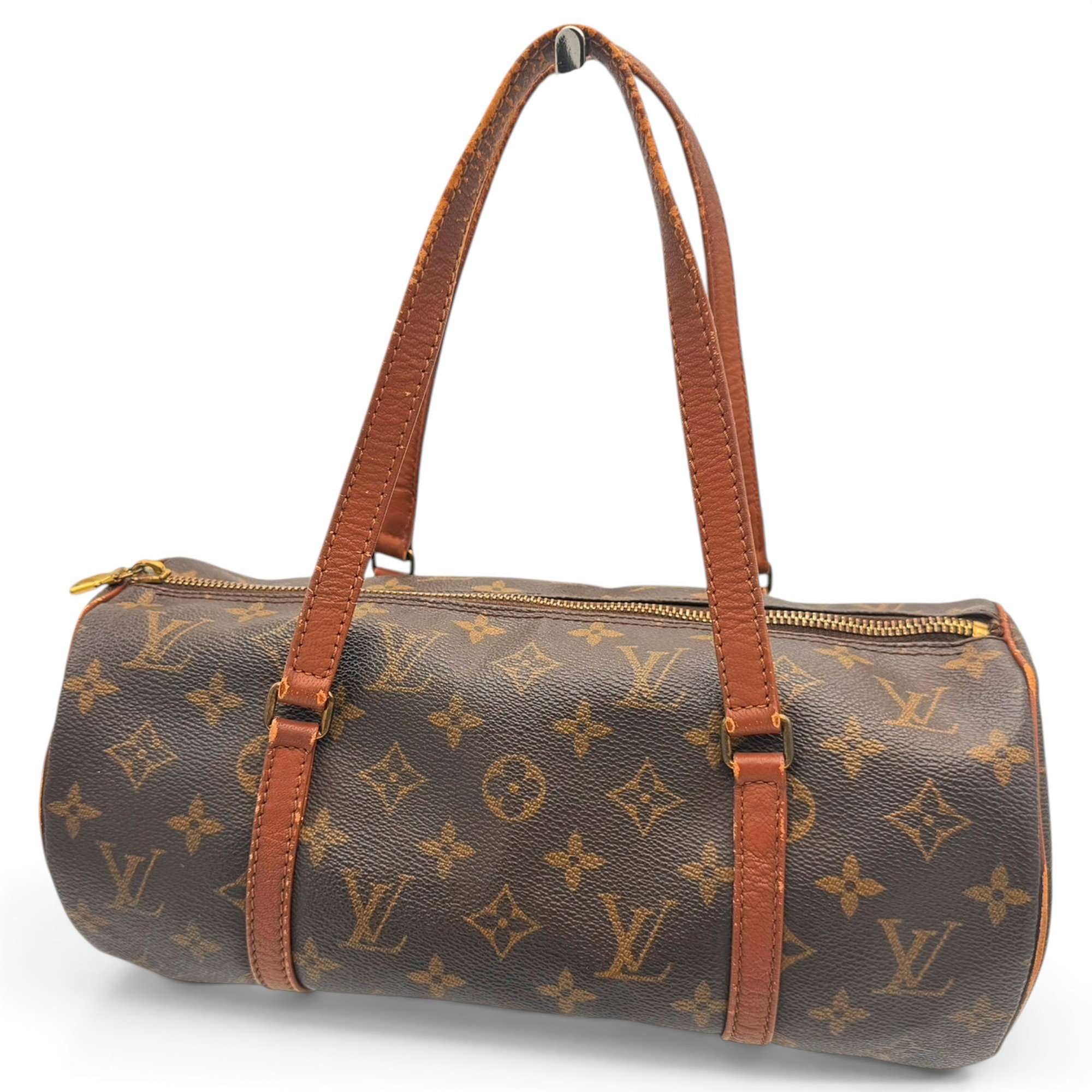 Papillon leather handbag