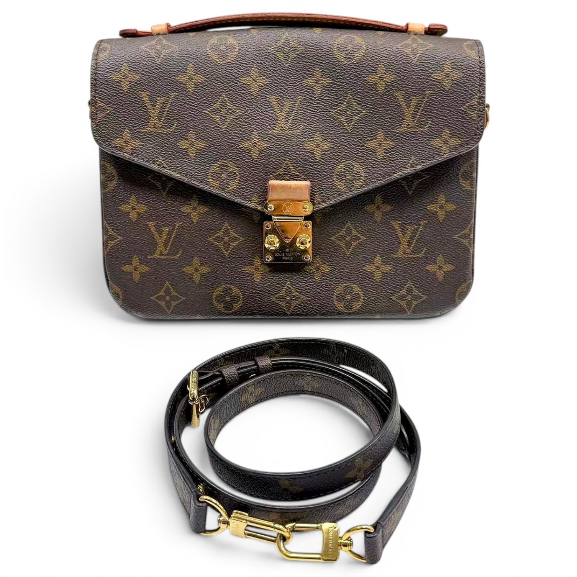 Metis leather handbag