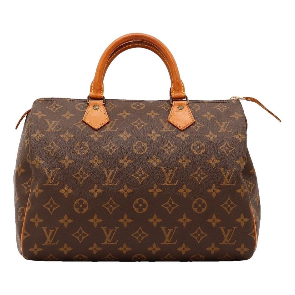 Speedy leather handbag