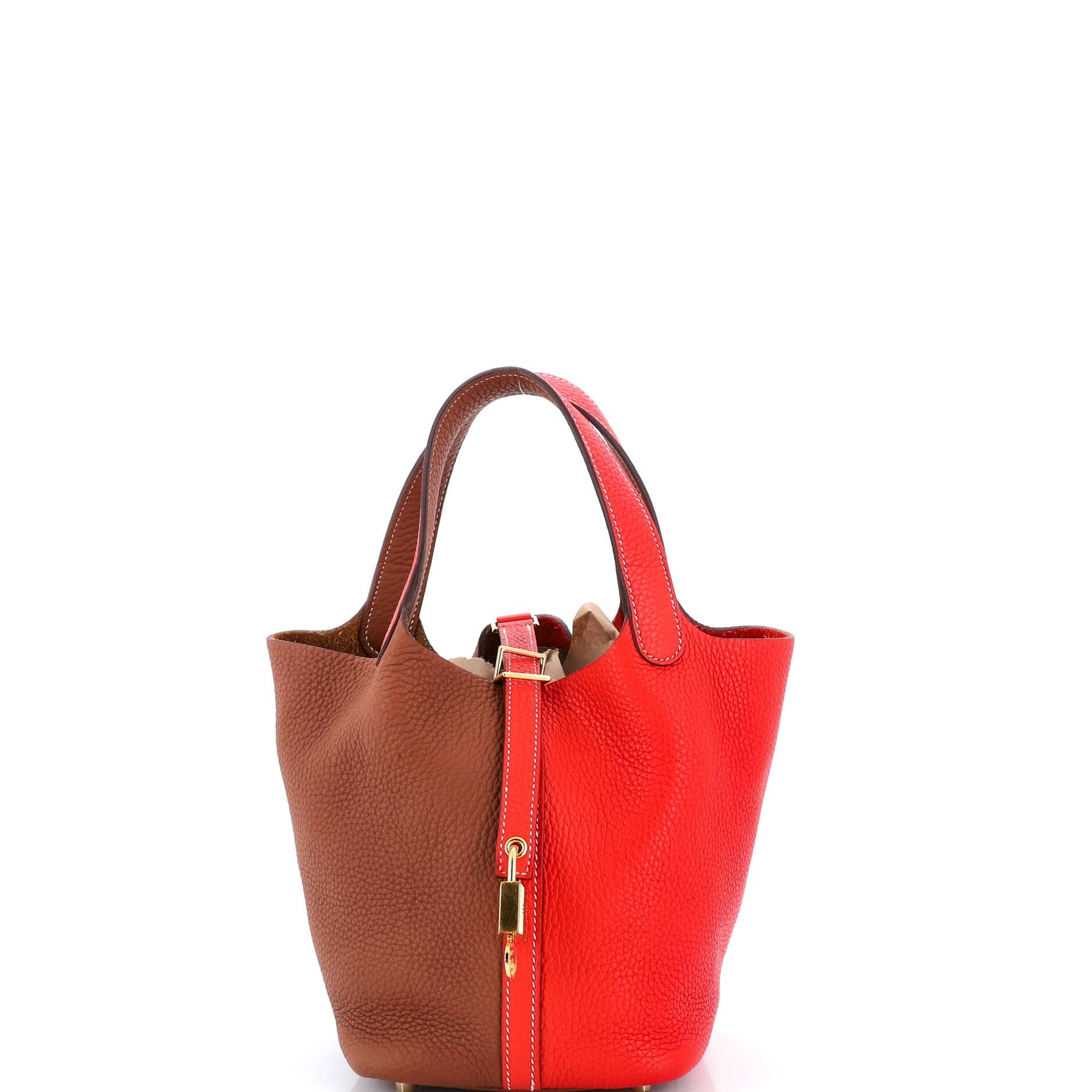 Hermes Picotin Lock Bag Bicolor Clemence PM