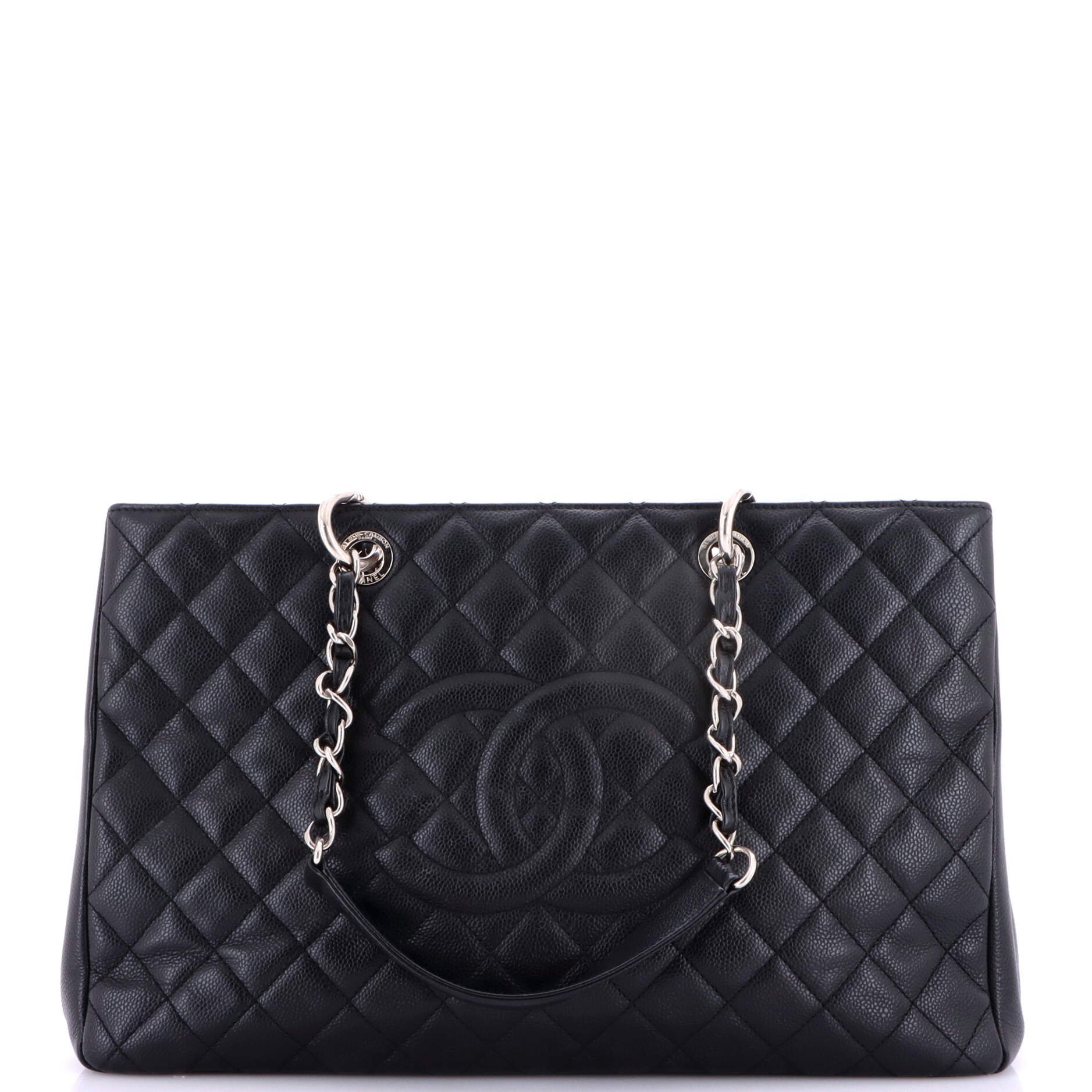 Classic CC Shopping leather tote