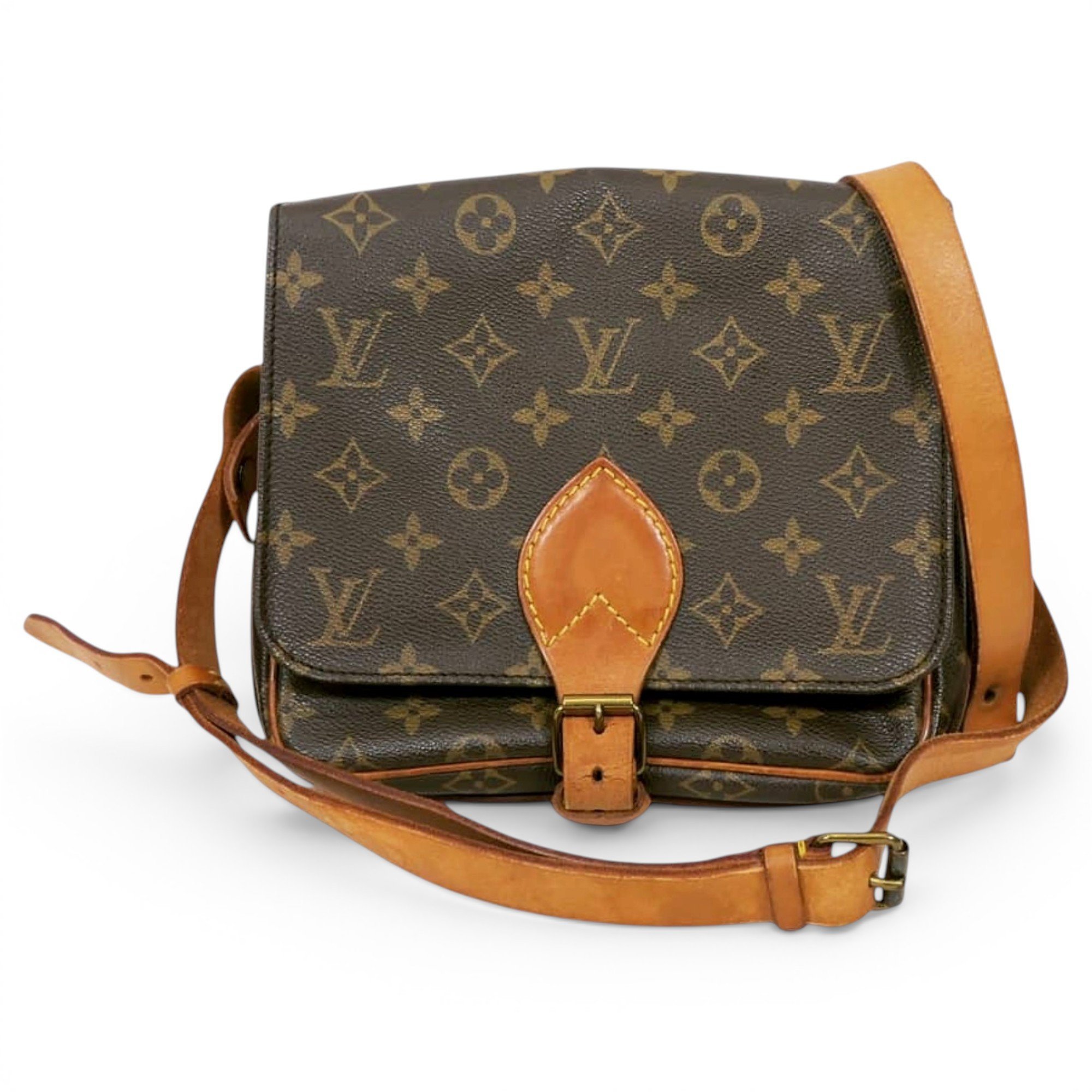 Cartouchière cloth crossbody bag