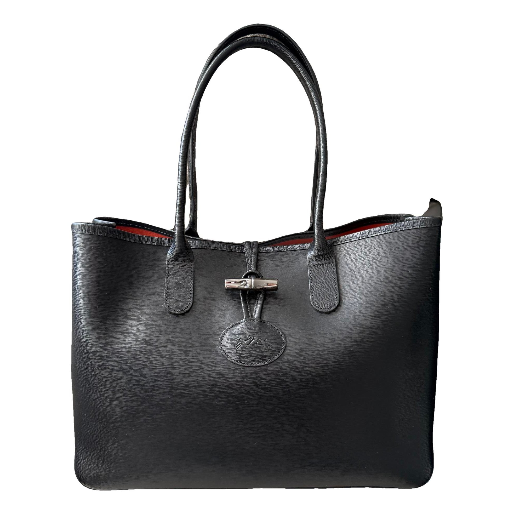 Roseau leather handbag
