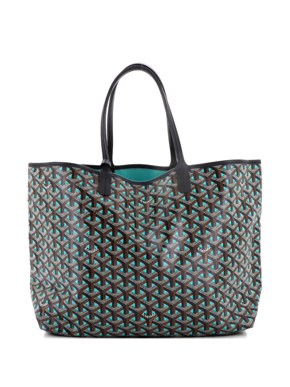 Saint Louis Claire Voie Coated Canvas PM tote bag