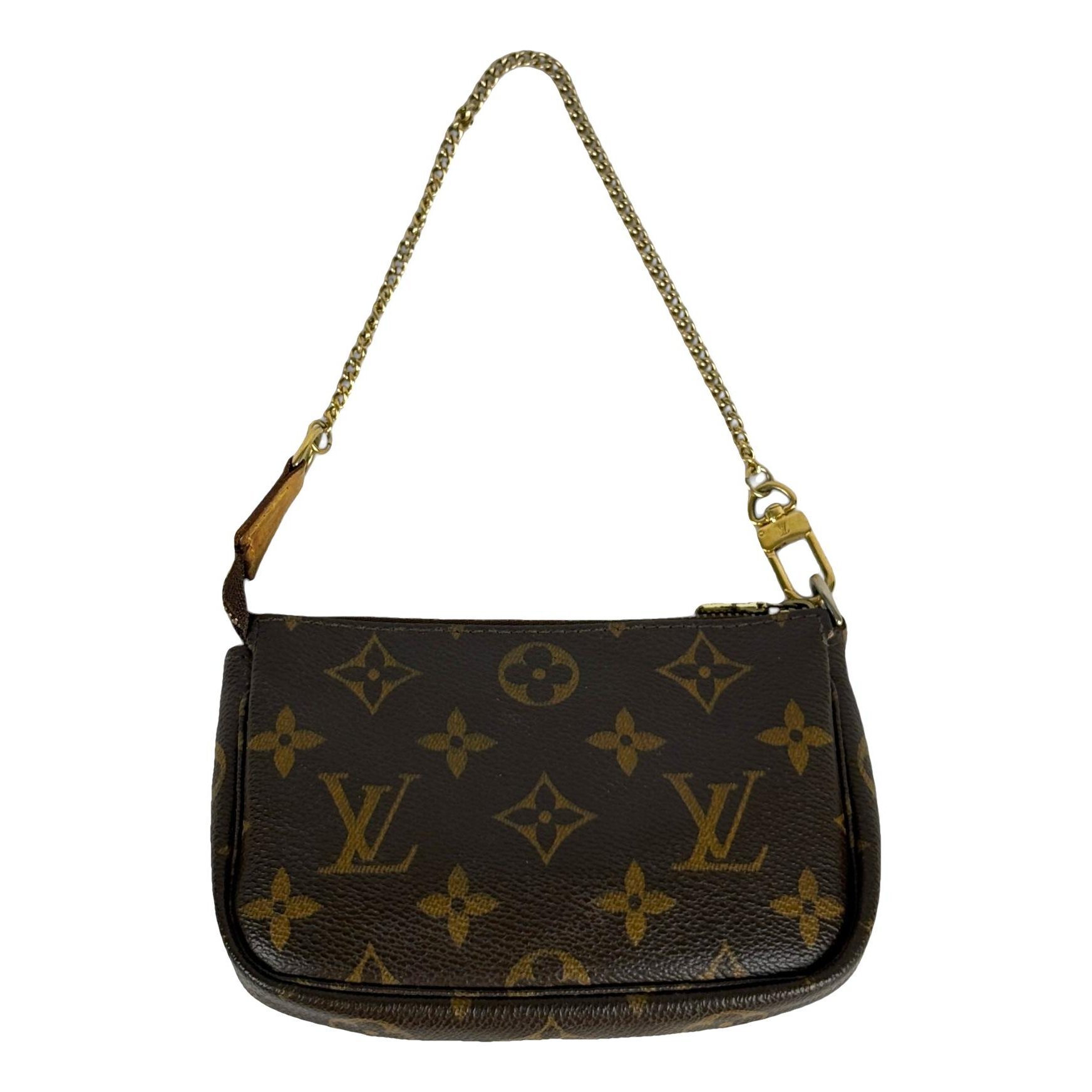 Pochette Accessoire leather handbag