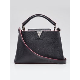Louis Vuitton Cobalt/Pink Taurillon Leather Capucines BB Bag