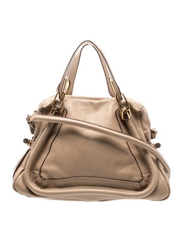 Leather Top Handle Bag Medium