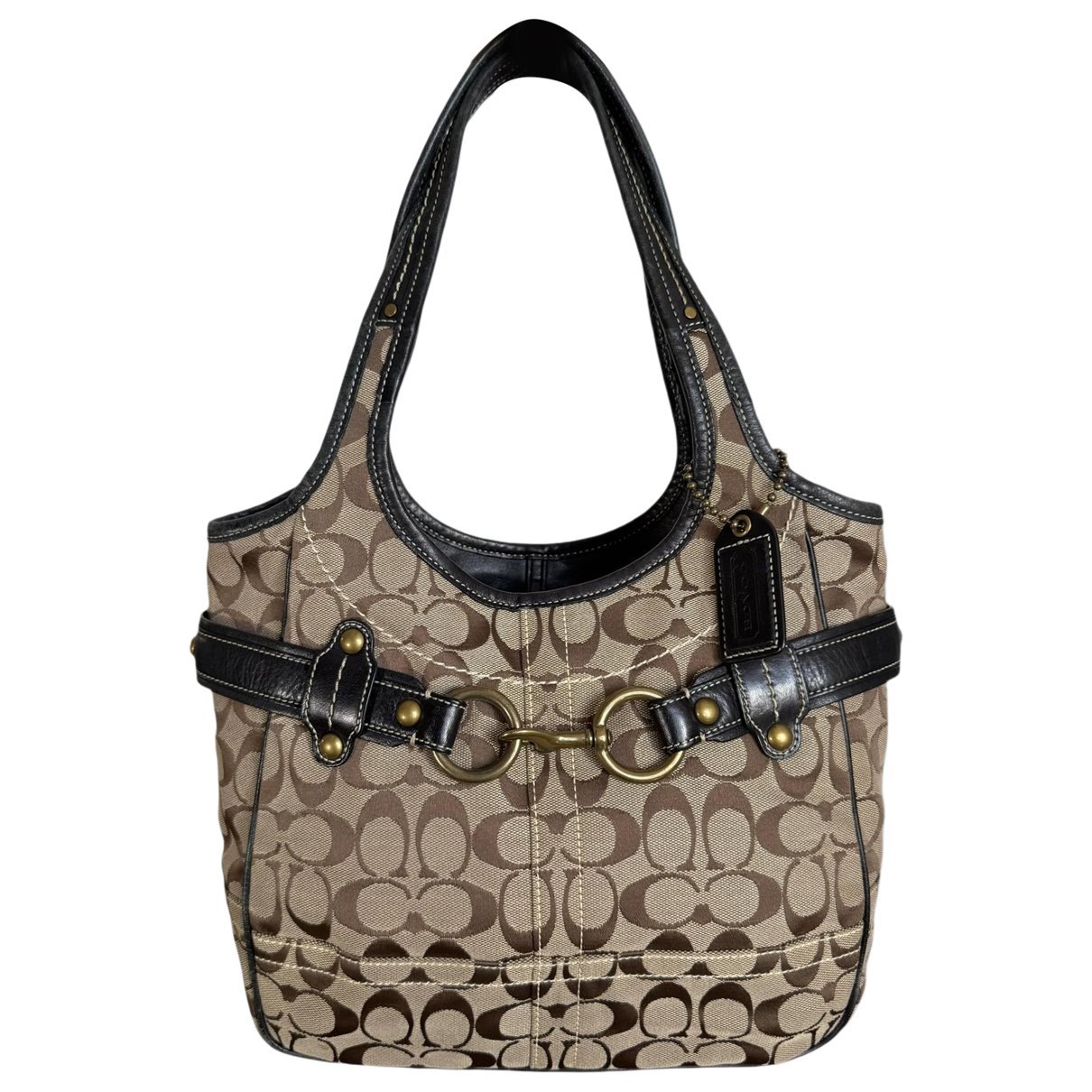 Signature Sufflette cloth handbag