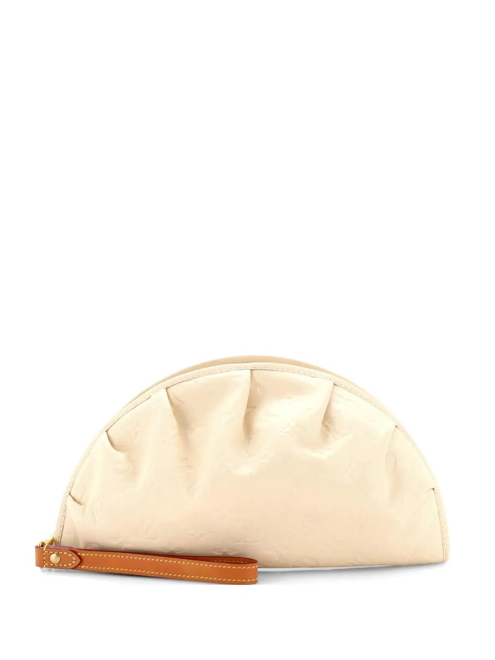 Gyoza Pouch Monogram Leather clutch bag