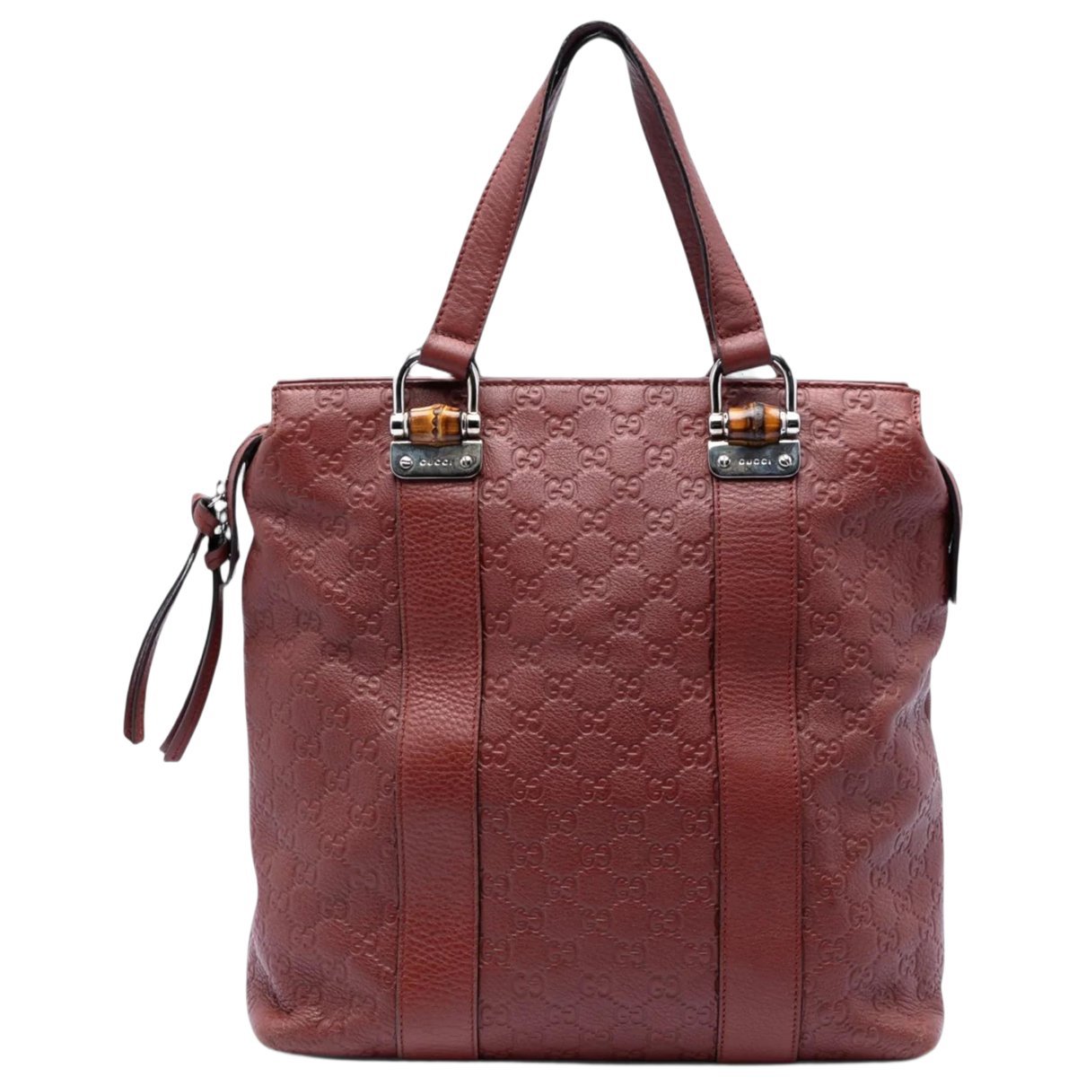 Bamboo leather bag