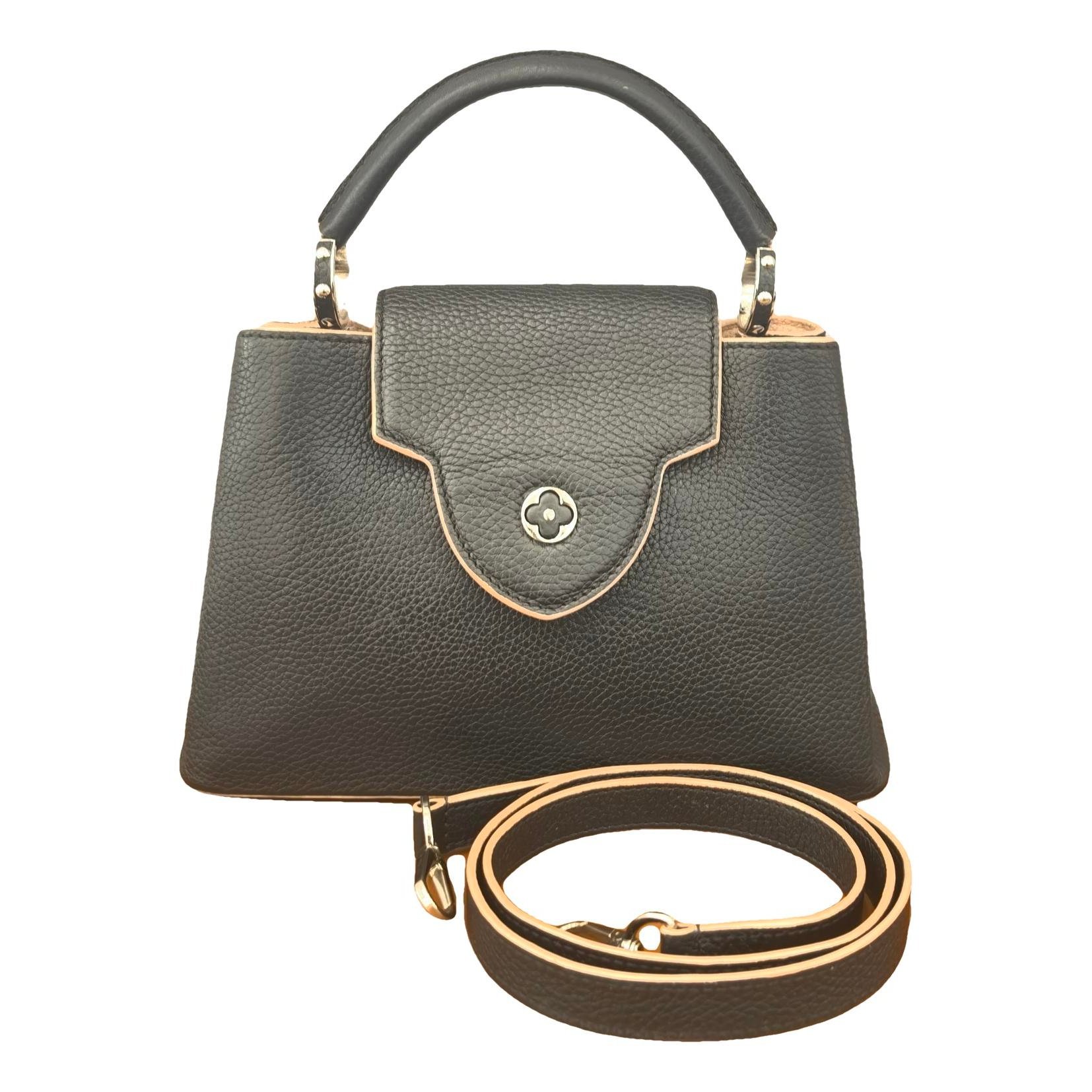 Capucines leather handbag