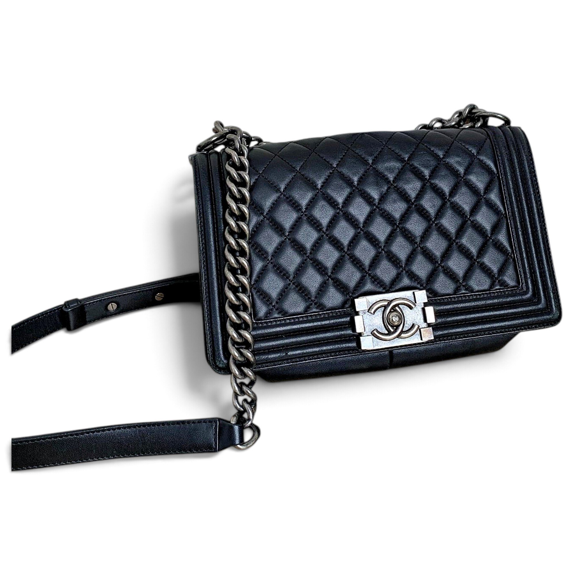 Boy leather handbag