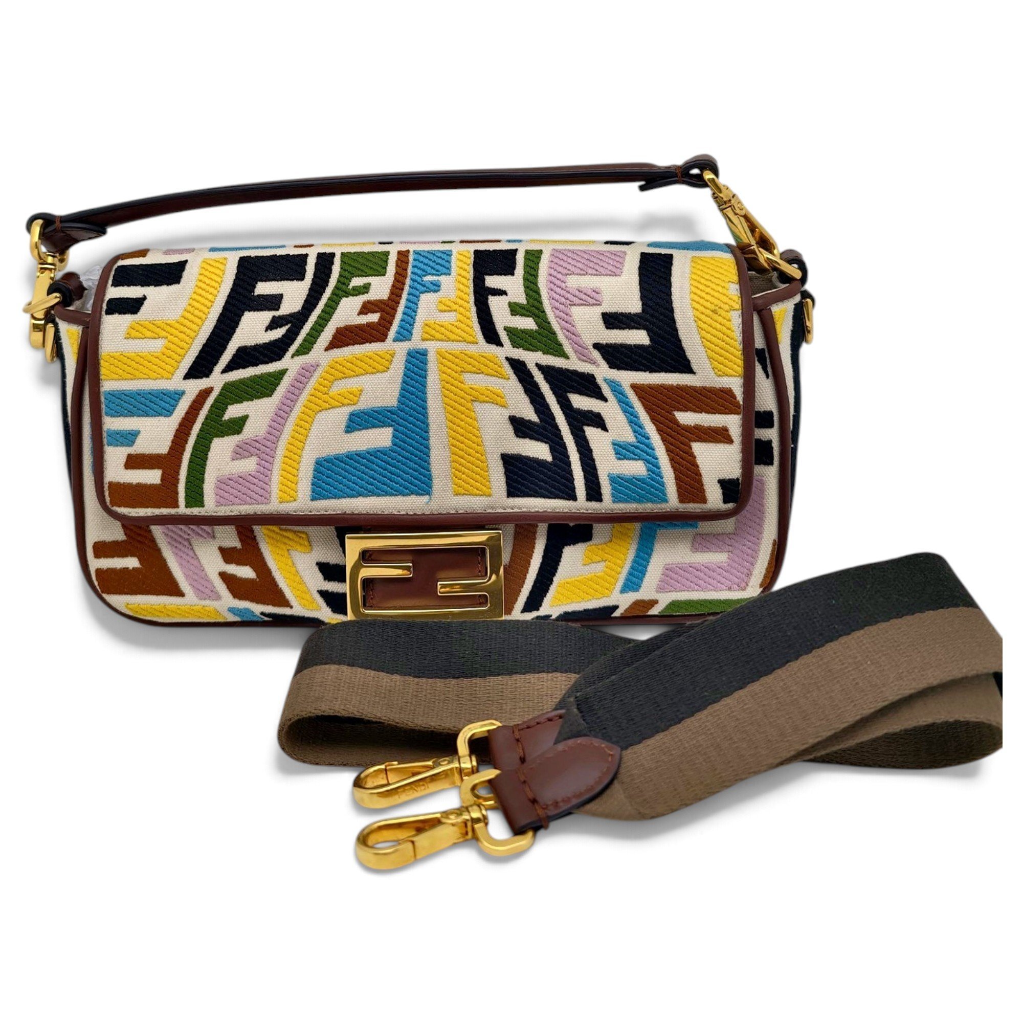 Baguette cloth handbag