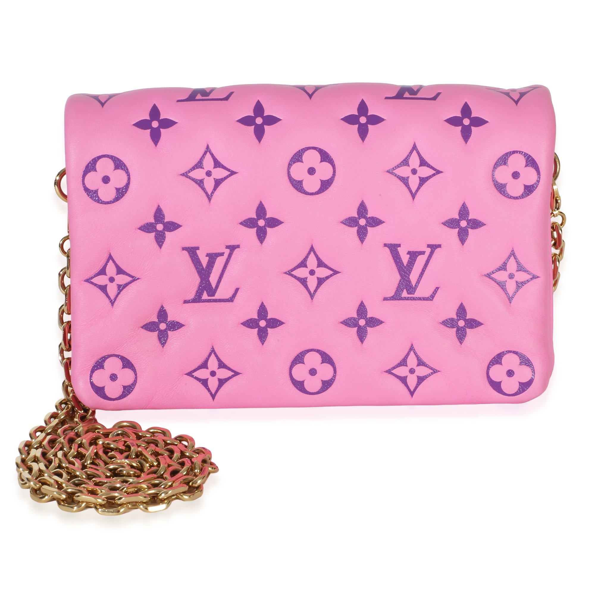 Coussin leather handbag