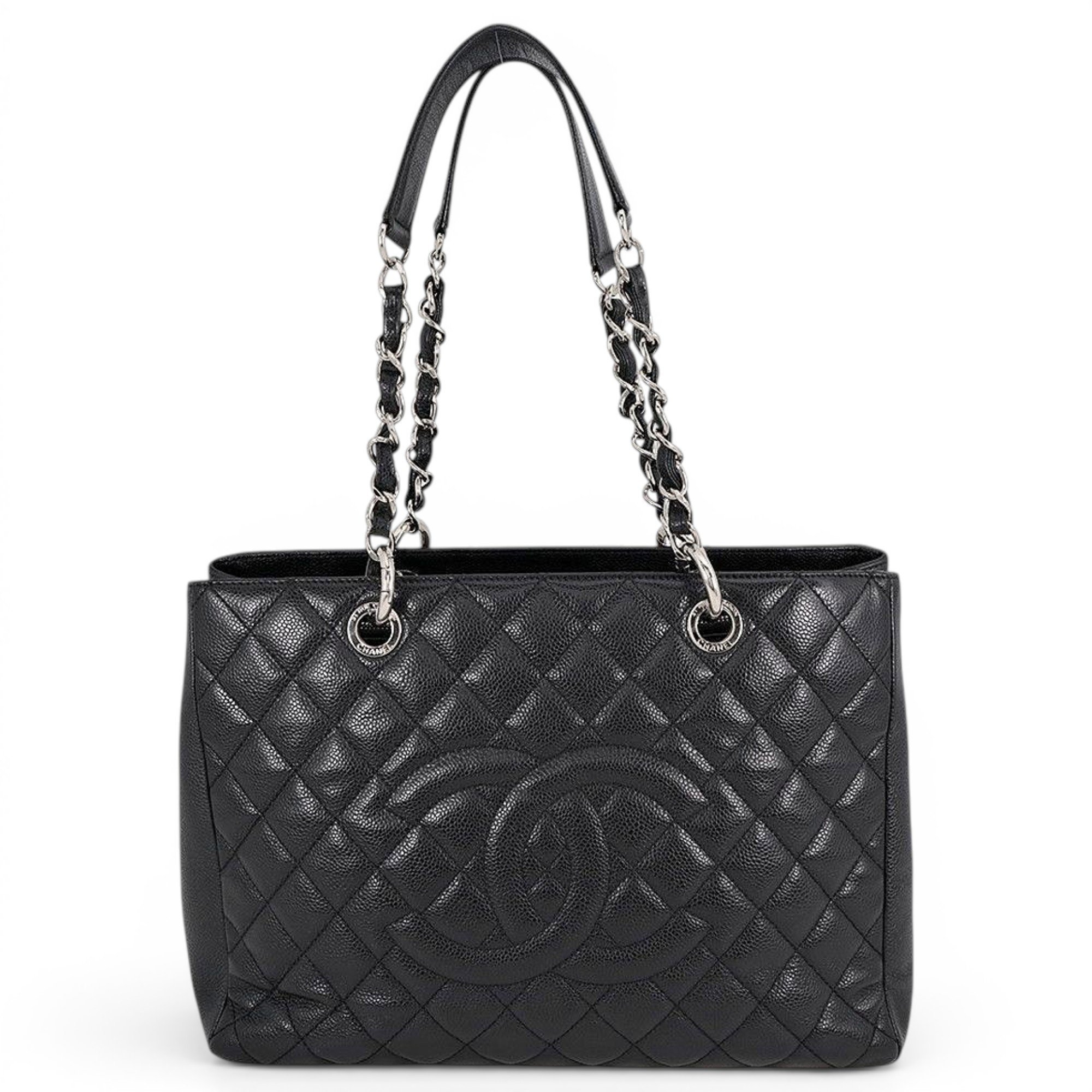 Grand shopping leather tote