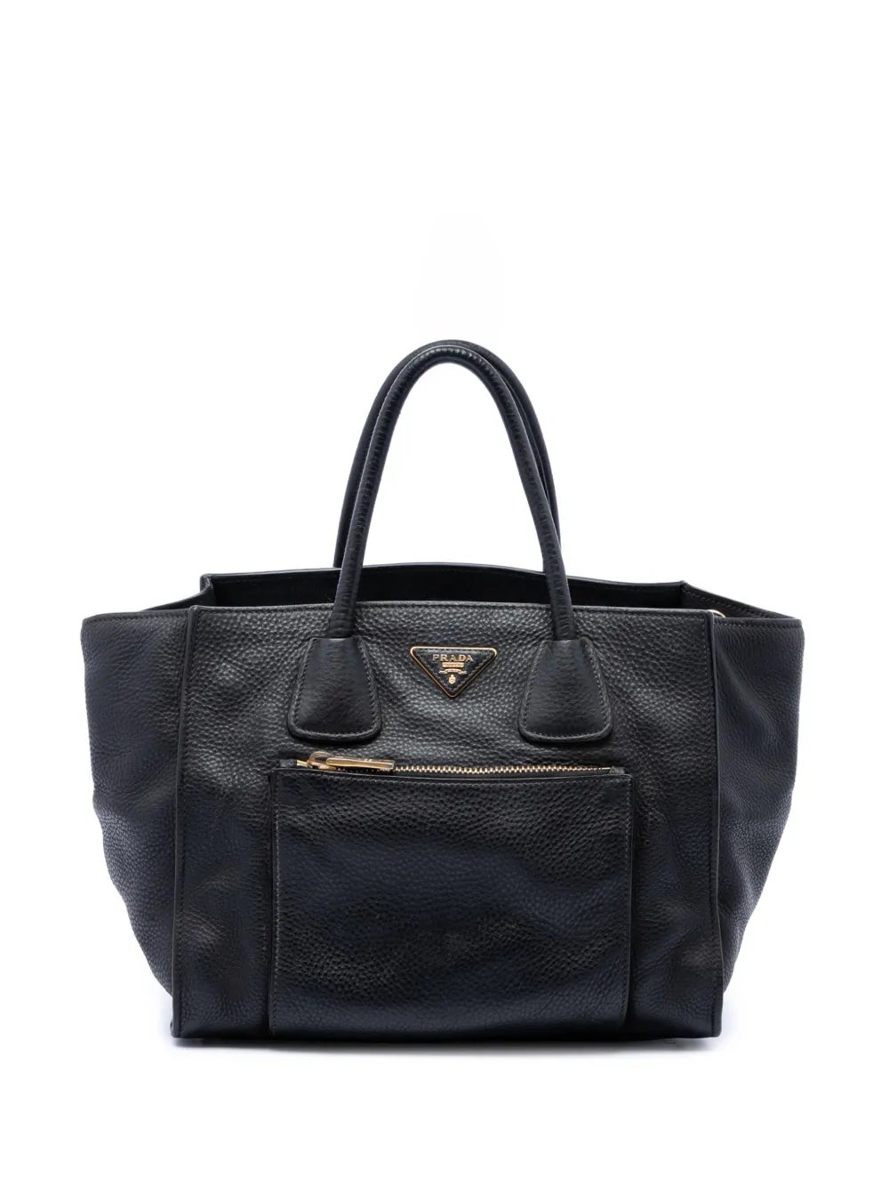 2013-2026 Vitello Daino Front Pocket Open Convertible Tote satchel