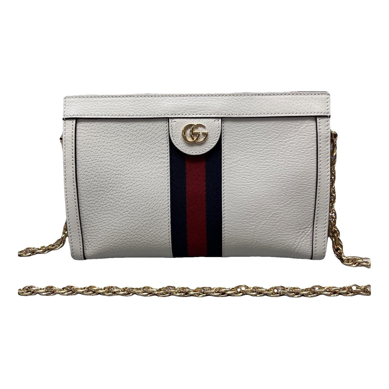 Ophidia Chain leather handbag