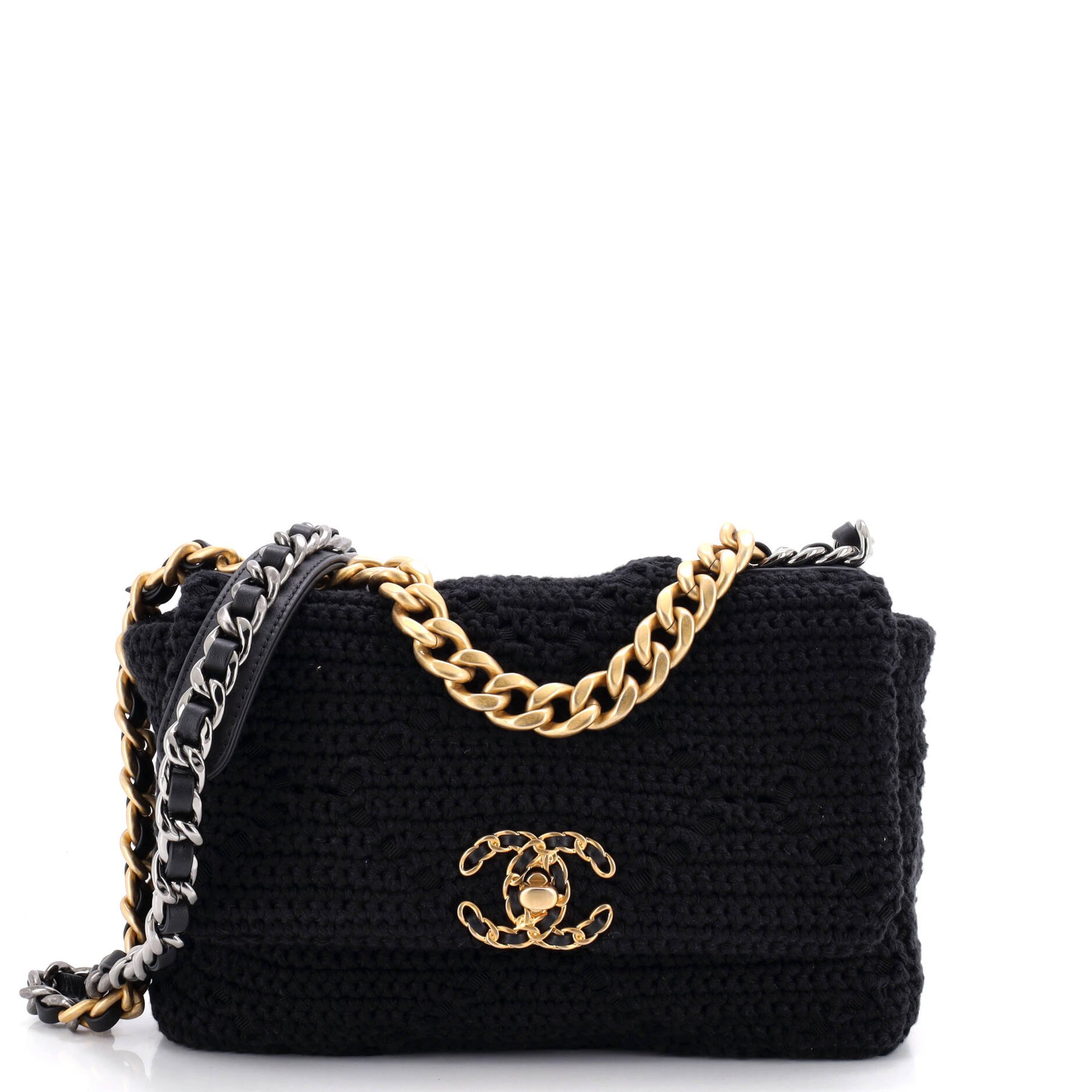 19 Flap Bag Crochet Medium