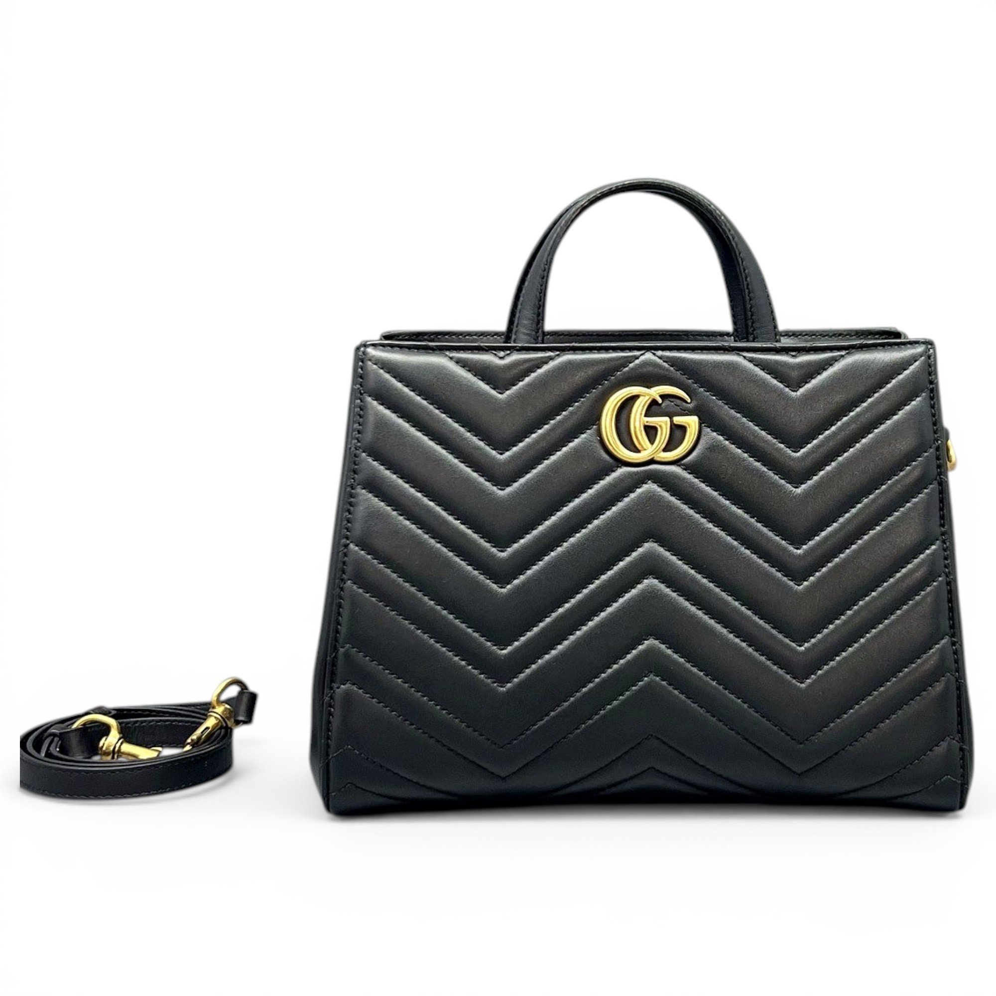 Leather handbag