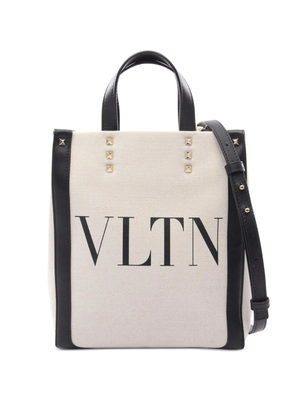 2010s VLTN logo Rockstud tote bag