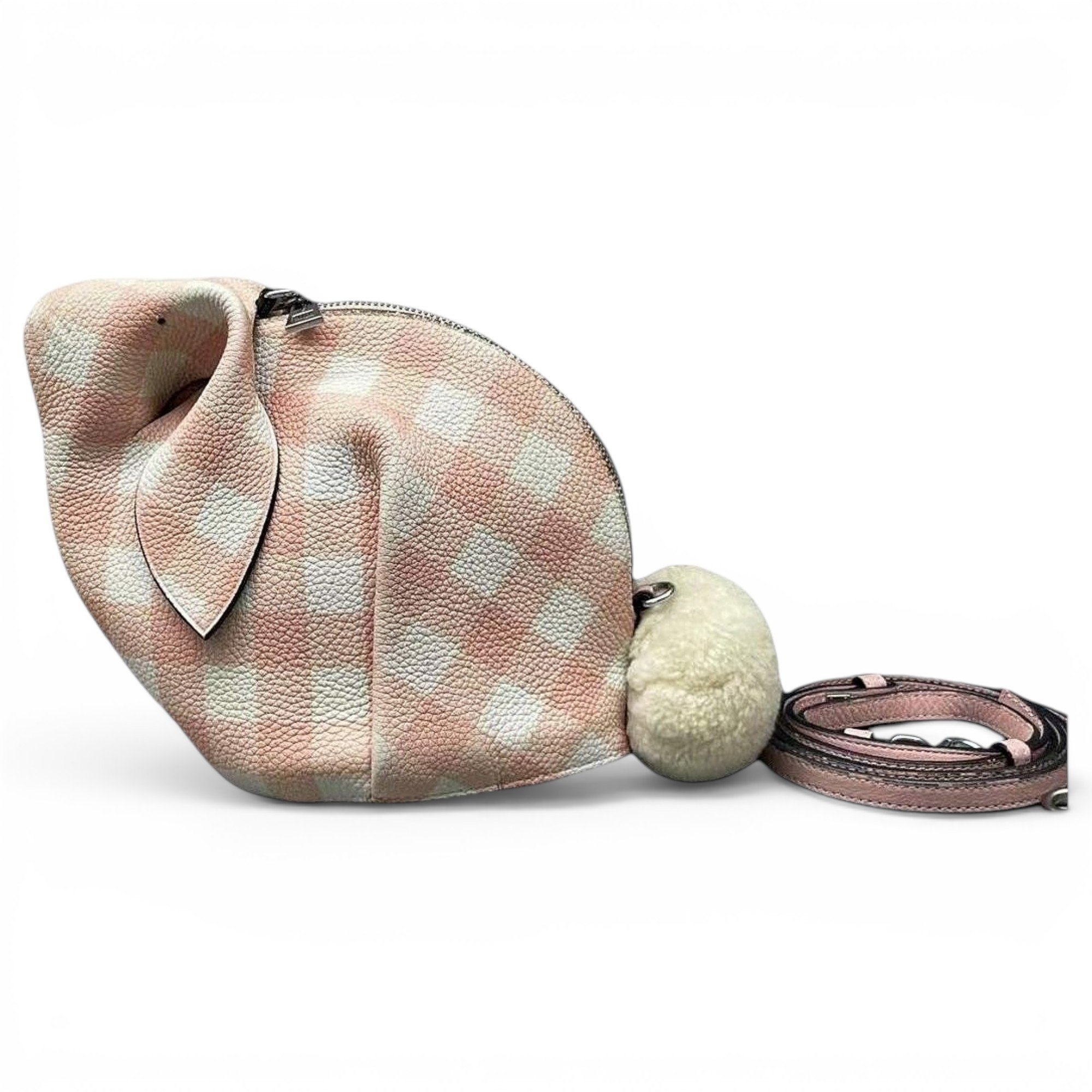 Animals leather handbag