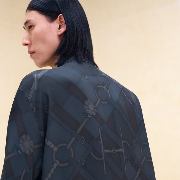 Marine "Parcours Sans Faute" Boxy Fit Shirt