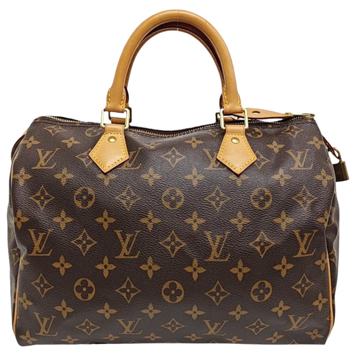 Nano Speedy / Mini HL leather handbag