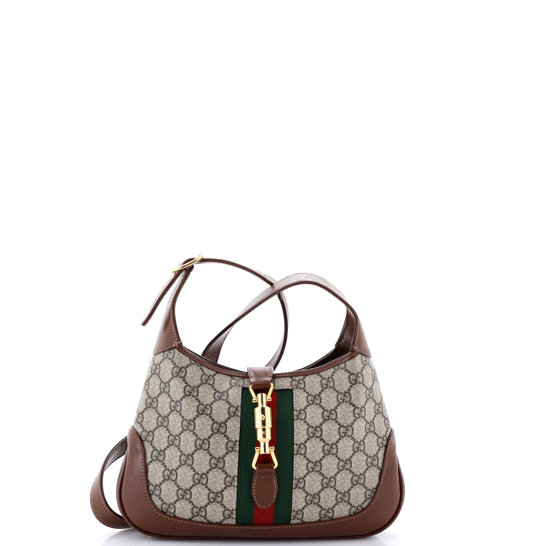 Jackie 1961 Hobo GG Coated Canvas Small