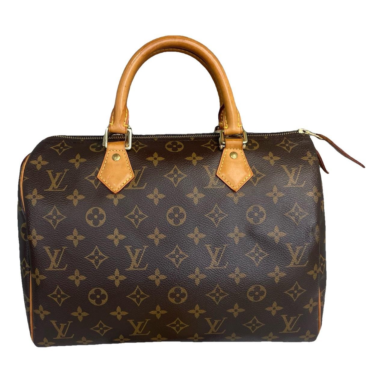 Speedy leather handbag