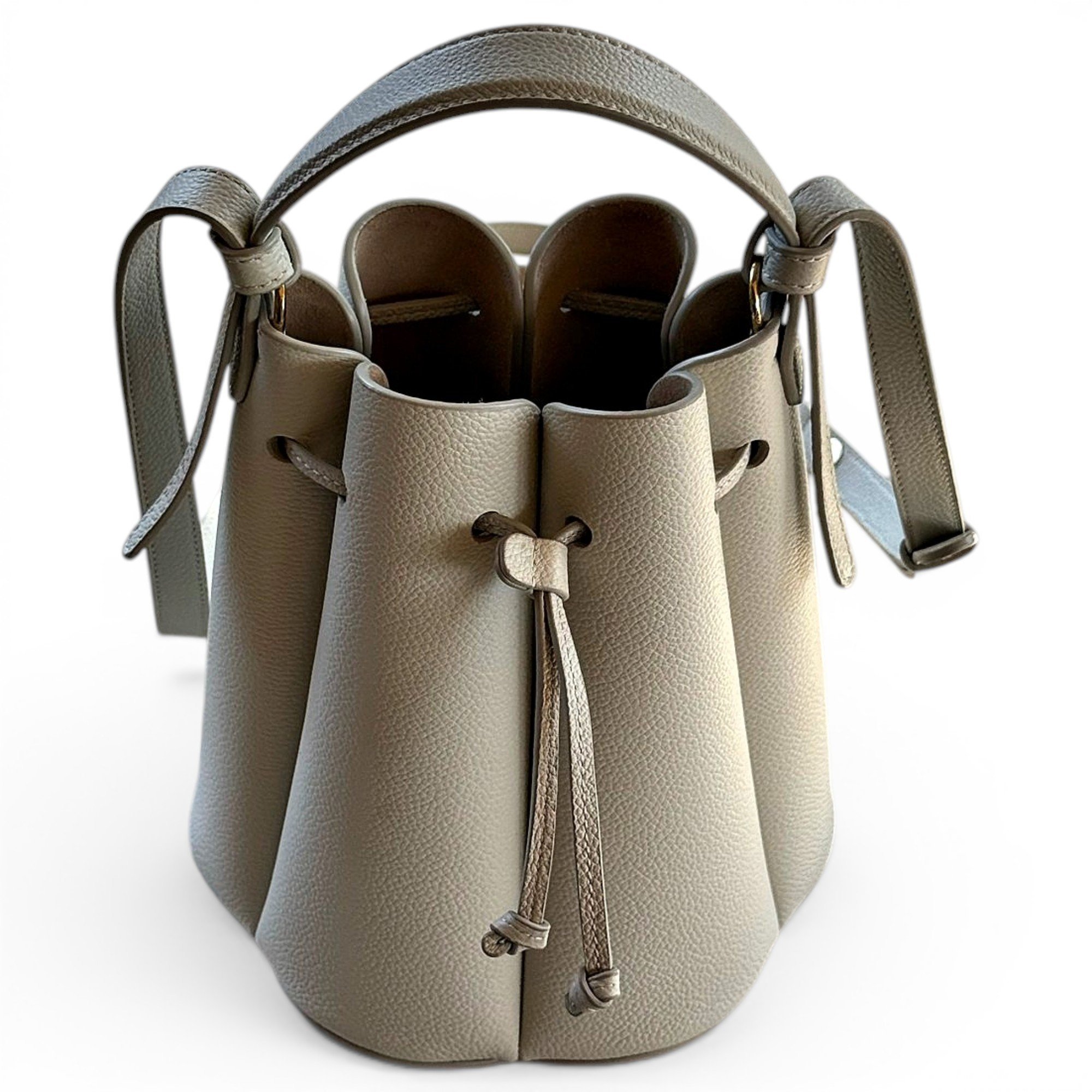 Polene Numéro Huit leather crossbody bag