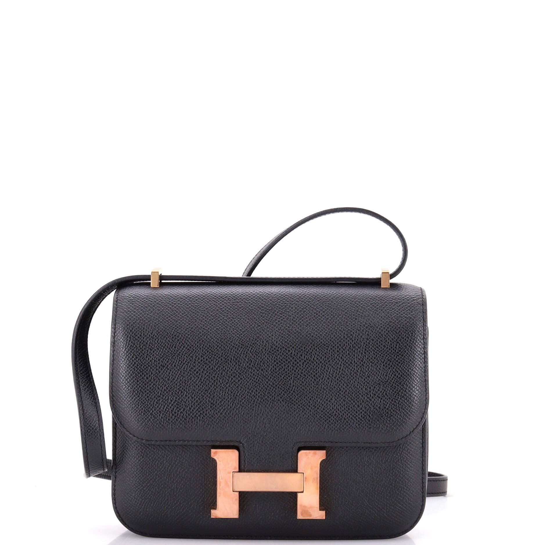 Constance leather crossbody bag
