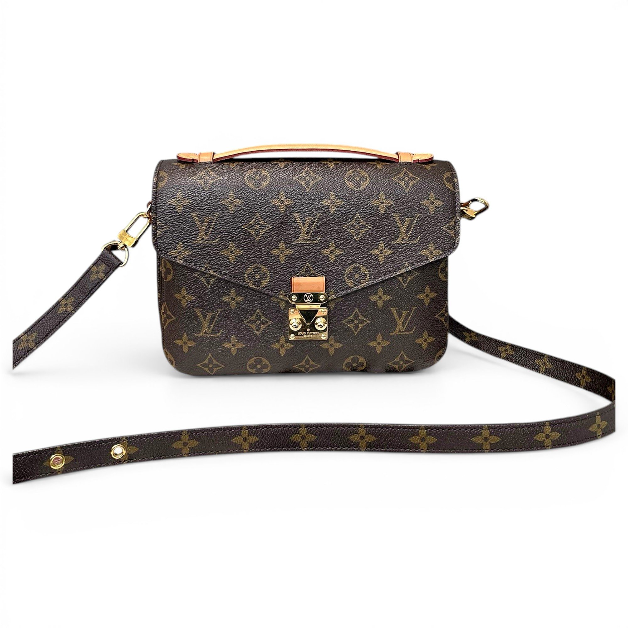 Metis leather handbag