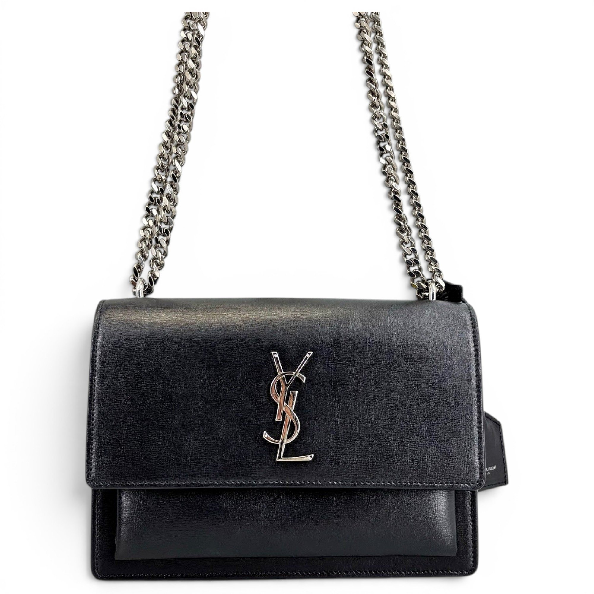 Sunset leather handbag