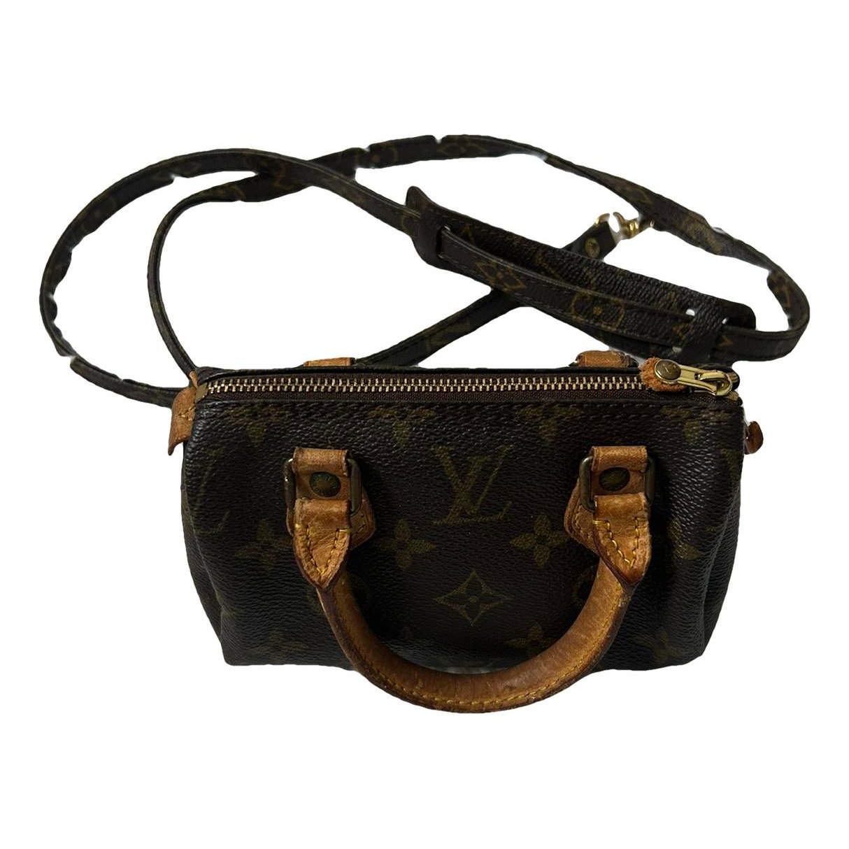 Nano Speedy / Mini HL leather mini bag