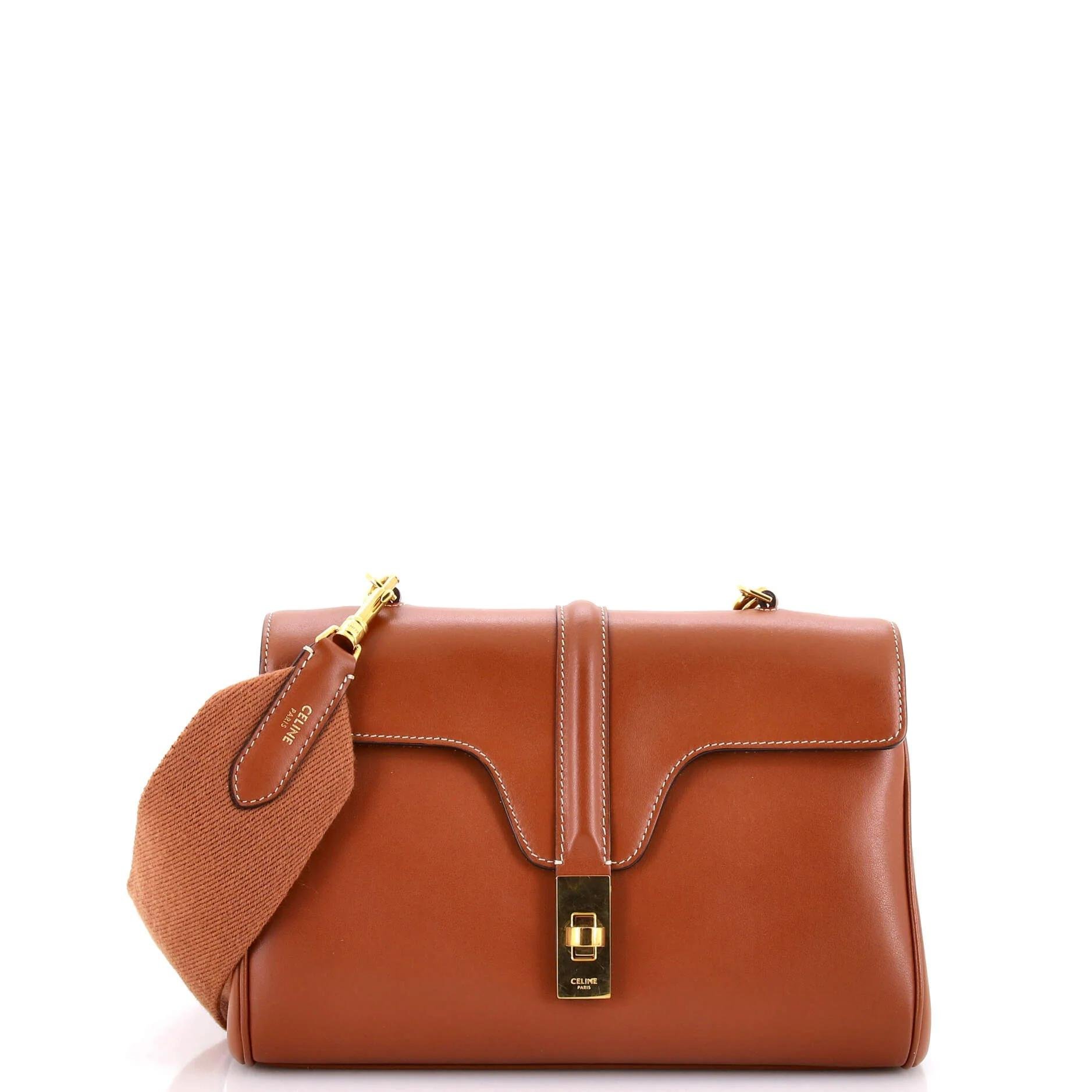 Leather handbag