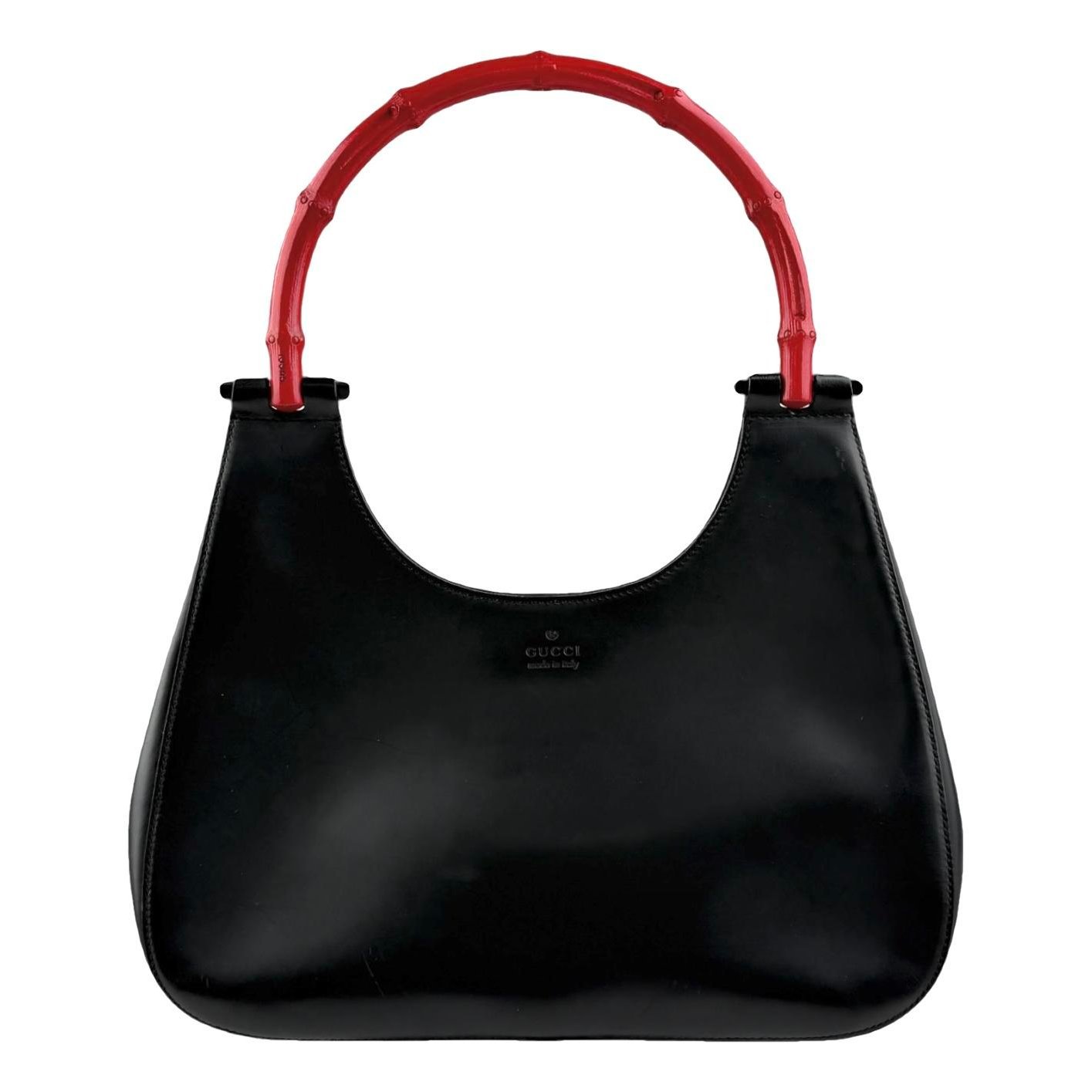 Bamboo leather handbag