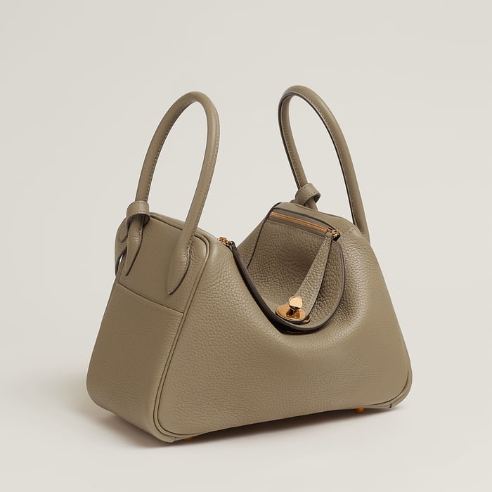 Beige Marfa Lindy 26 Bag
