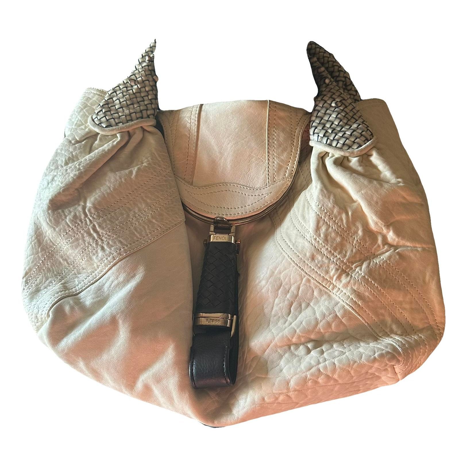 Spy leather handbag