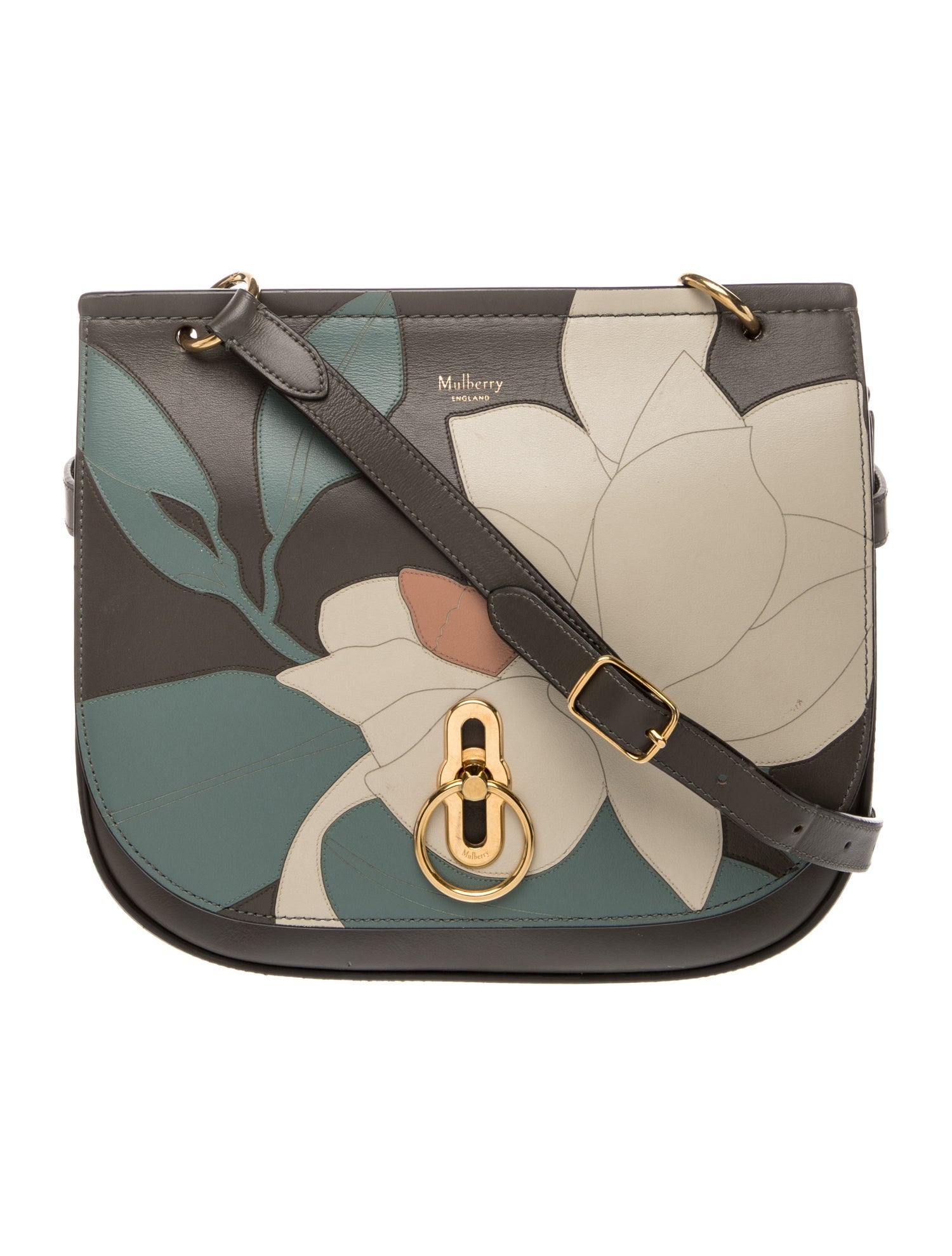 Mulberry Leather Crossbody Bag