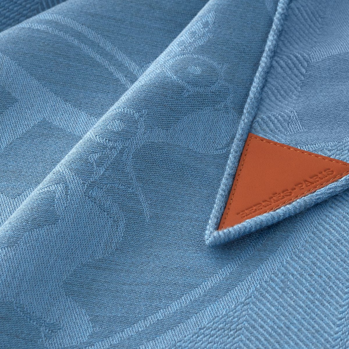 Bleu Denim New Libris Losange, Large Model