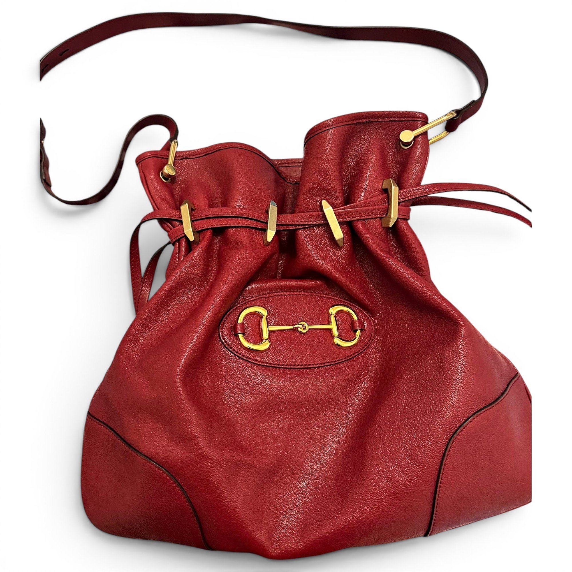 Horsebit 1955 leather handbag