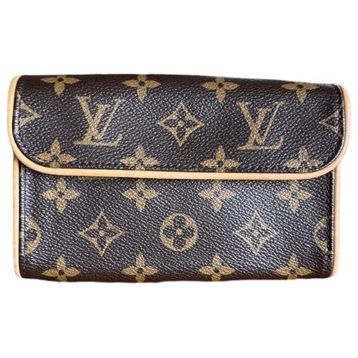 Florentine cloth clutch bag