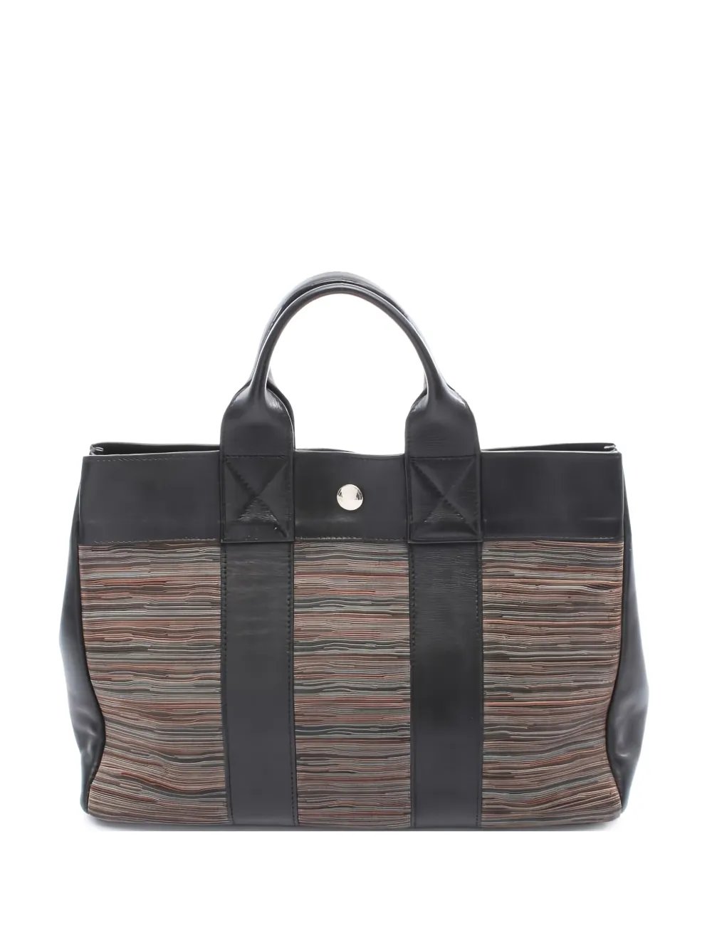 2001 Fool Toe PM striped tote bag
