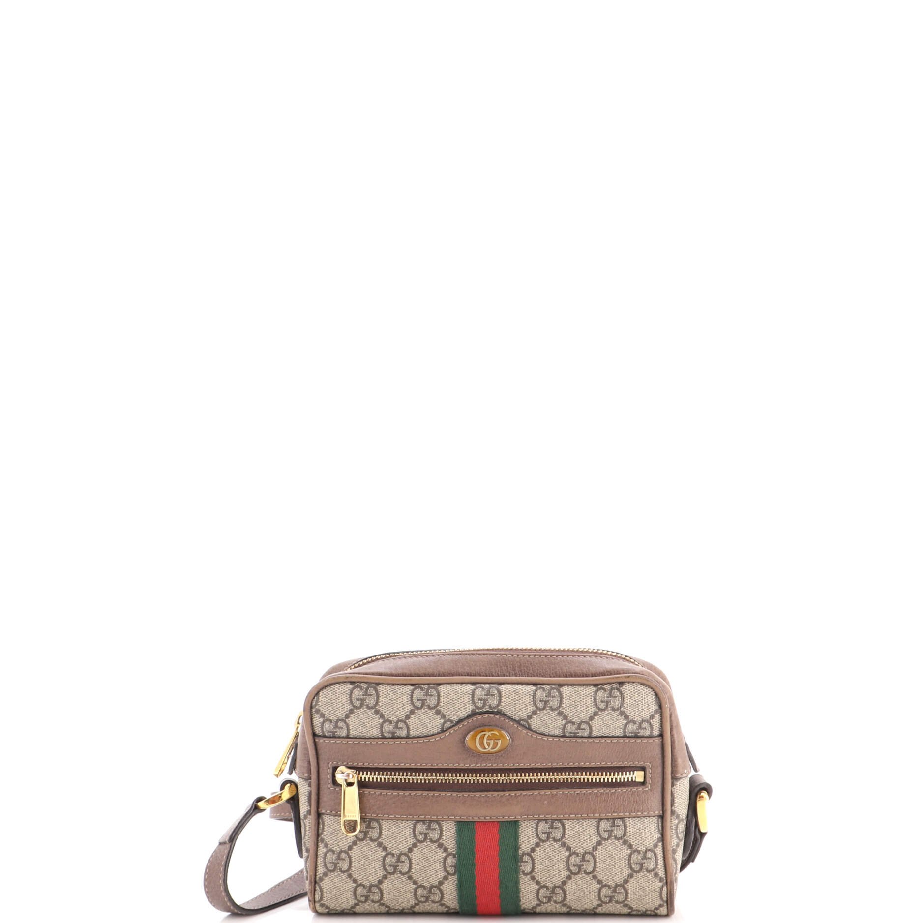 Ophidia Shoulder Bag GG Coated Canvas Mini