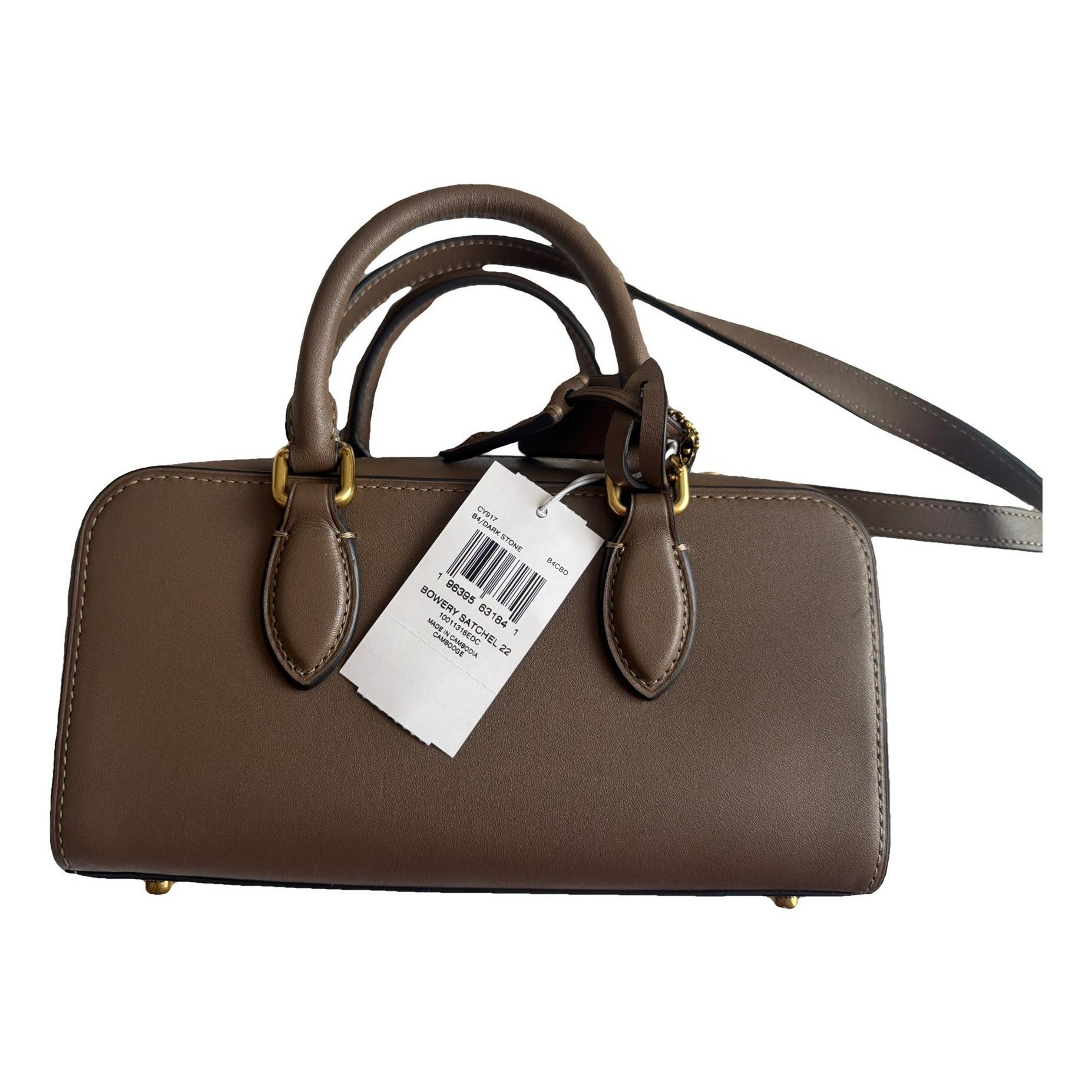 Leather handbag